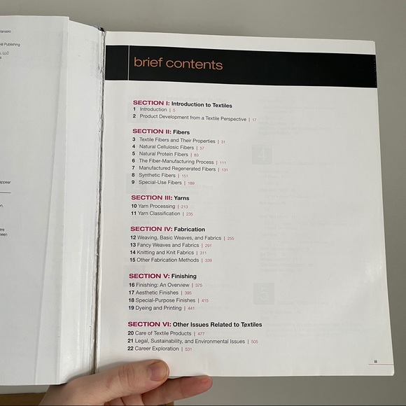 -DELETE- TEXTILES 11th edition hardcover Fashion Textbook - Picture 2 of 16